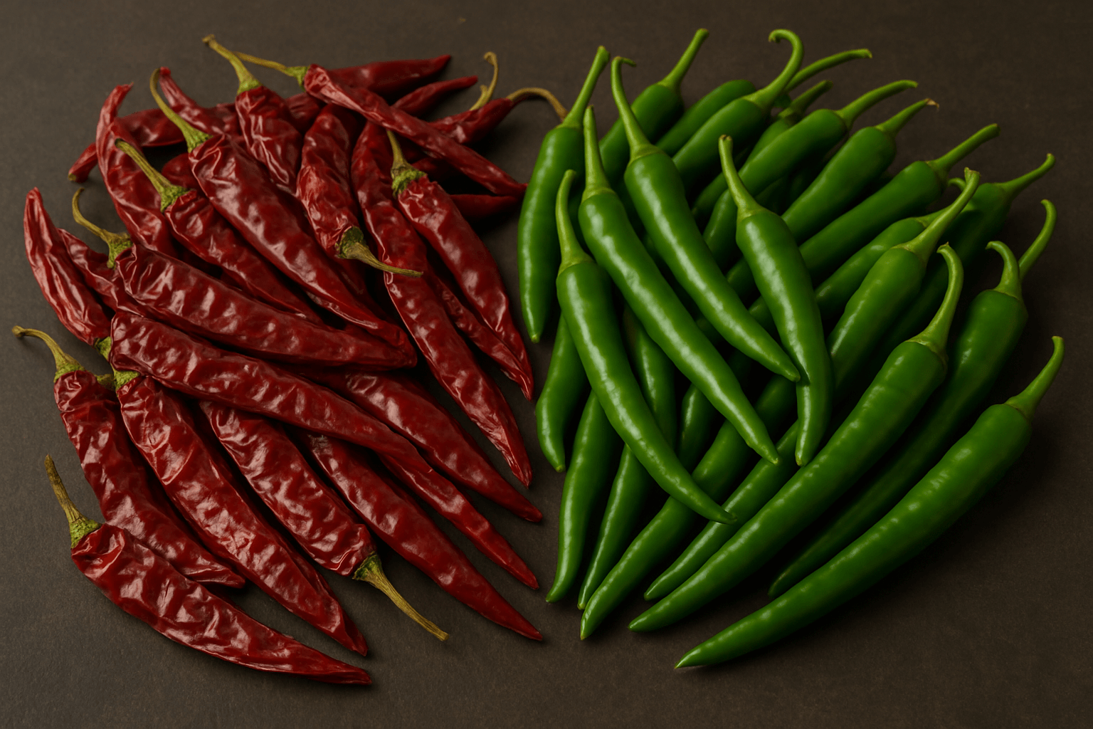 Premium Chilli Varieties for Export - Organic Red and Green Chillies